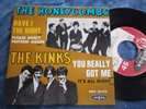 THE HONEYCOMBS /THE KINKS  45 T EP  BIEM  24 122 HAVE I THE RIGHT