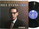 BILL EVANS - portrait in jazz - RIVERSIDE 12-315 DEEP GROOVE