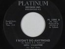 Crossover Soul 45 - Lezli Valentine - I Won't Do Anything - All Platinum - mp3