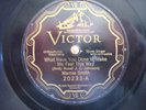 Victor 20233 Mamie Smith, What Have You Done To Make Me Feel This Way, E, Sweet