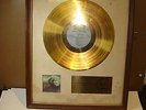 EMERSON LAKE AND PALMER CERTIFIED RIAA GOLD LP
