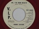 Northern Soul 45 - Bobby Taylor - Oh, I've Been Blessed - V.I.P. - mp3 red wax