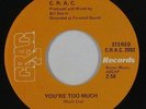Modern Soul Funk 45 - C.R.A.C. - You're Too Much - C.R.A.C. - VG++ mp3