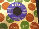 James Duncan Three Little Pigs/Here Comes Charlie 45 Rare King Label R&B soul M-