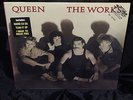 Queen The Works SEALED USA 1984 1ST PRESS PROMO VINYL LP W/ HYPE STICKER
