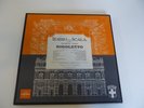 VERDI RIGOLETTO TULLIO SERAFIN MARIA CALLAS FCX 532/534. 2 LIVRETS.