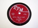 B.B. KING 78rpm on RPM  