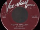 LEE DIAMOND Hattie Malatti/Mama Loochie NEW ORLEANS R&B ROCKER 45 *hear*