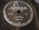 Eddie Bo I’m Wise Happy Tears APOLLO 486 New Orleans r&b blues 78