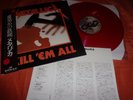 Metallica ?– Kill 'Em All  ..in very good condition..Red Vinyl...Nexus...rare