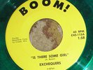 PRIVATE 1965 WI GREEN WAX Rock 45 - EXCHEQUERS 