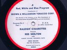 RED SKELTON, OZZIE NELSON, WW2, Red, White, & Blue Program, Muzak Transcription