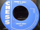 CHUCK BERRY * 45 * Johnny B. Goode * USA CHESS * 1958 #8 * VG++ ORIGINAL VINYL