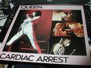 QUEEN CARDIAC ARREST. VERY RARE LIMITED EDITION BLUE VINYL LP. 500 ONLY NR MINT