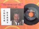CHUCK BERRY You Never Can Tell 45 rpm w/ PICTURE SLEEVE Chess 1964