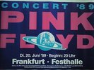 PINK FLOYD     1989     FRANKFURT   orig. Concert Poster  Din A1  84 X 60  cm