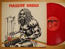 MASSIVE DREAD  same s/t LP 1979 UK His Majesty HM 1001 red vinyl  Near Mint