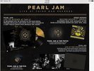 SEALED  VAULT #29 PEARL JAM LIVE AT THIRD MAN RECORDS COMPLETE Vinyl LP TMR