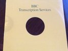 Pink Floyd BBC Transcription Services LP Rare