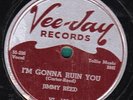 78-BLUES-JIMMY REED-I'M GONNA RUIN YOU/PRETTY THING on VEE-JAY