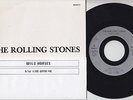 The ROLLING STONES * Wild Horses * 1996 PROMO Juke Box * French Only 45