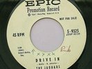 The Jaguars Epic Promotion Record 5-9325 Drive In / Exit 6 45RPM