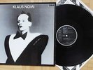 X448 KLAUS NOMI SELF TITLED RARE OLD 1981 RCA LP PL 70027