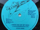STEVE JONES - I Need You (By My Side) / FAT BOYS - The Challenge - P FLIGHT '84