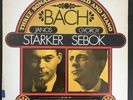 JANOS STARKER/GYORGY SEBOK BACH 3 SONATAS FOR CELLO/PIANO RFR1/2 STAMPERS RARE