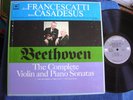 Zino Francescatti-Robert Casadesus/Beethoven Sonatas/4 LPs/Columbia D4L 324/M-/*