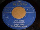 Wynonie Harris with Todd Rhodes Orchestra: Lovin' Machine 45 -Original Blues R&B