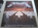 METALLICA Master of Puppets LP 1989 ORIGINAL BRAZIL VINYL PROMO STICKER EX+/NM