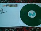 Iron maiden rare reissue promo signed On green marble vinyl