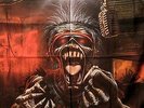 IRON MAIDEN - A Real Dead One - Flagge Posterfahne Textilposter Flag #920100