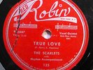SCARLETS 78 True love / Cry baby RED ROBIN  Doowop vs51