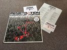 PENETRATION - COMING UP FOR AIR - 1979 LP WITH LYRIC & MERC INSERTS & STICKER EX