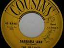 THE REGENTS BARBARA ANN I'M SO LONELY COUSINS CS 1002 RARE DOO WOP        LISTEN