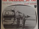 Johnny Hallyday rare 45 tours, Les chevaliers du ciel pochette noir et blanc
