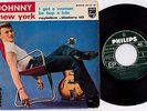 JOHNNY HALLYDAY à New York Be Bop a Lula 1962 EP Philips fond jaune ??