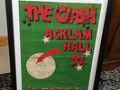 THE CLASH - Acklam Hall 1979 Poster - Original - sex pistols / damned
