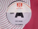 THE CHANTS she's mine / then i'll be home PYE UK DEMO MINT mod merseybeat soul