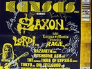 Rock Of Ages Open Air 2014 Poster m. AUTOGRAMMEN von Bands SAXON, KANSAS, LORDI