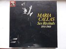 Coffret MARIA CALLAS Ses récitals 1954 1969 2C165 54178/88 Complet