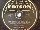 PHIL DEWEY My Song Of The NILE Thin EDISON NEEDLE Type 14027 Electric FRANK MUNN