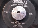 DOO WOP 45 - DON JULIAN - PLEASE /DOIN' THE CHA CHA CHA Original R&B HEAR