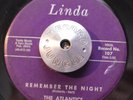 DOO WOP 45 - THE ATLANTICS - REMEMBER THE NIGHT /FLAME OF LOVE Linda HEAR
