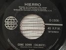 HIERRO - Come Down - RARE BOOGIE DISCO SYNTH FUNK EL SALVADOR 45
