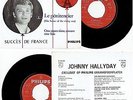 JOHNNY HALLYDAY LE PENITENCIER RARE 45 TOURS VINYL HOLLANDAIS PAYS-BAS HOLLAND