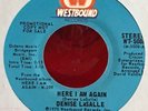 Northern Soul Promo 45 - DENISE LASALLE - Here I Am Again - Westbound