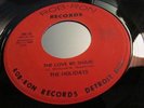 THE HOLIDAYS DETROIT NORTHERN SOUL ROB -RON RECORDS LBL RR-75 THE LOVE WE SHARE
